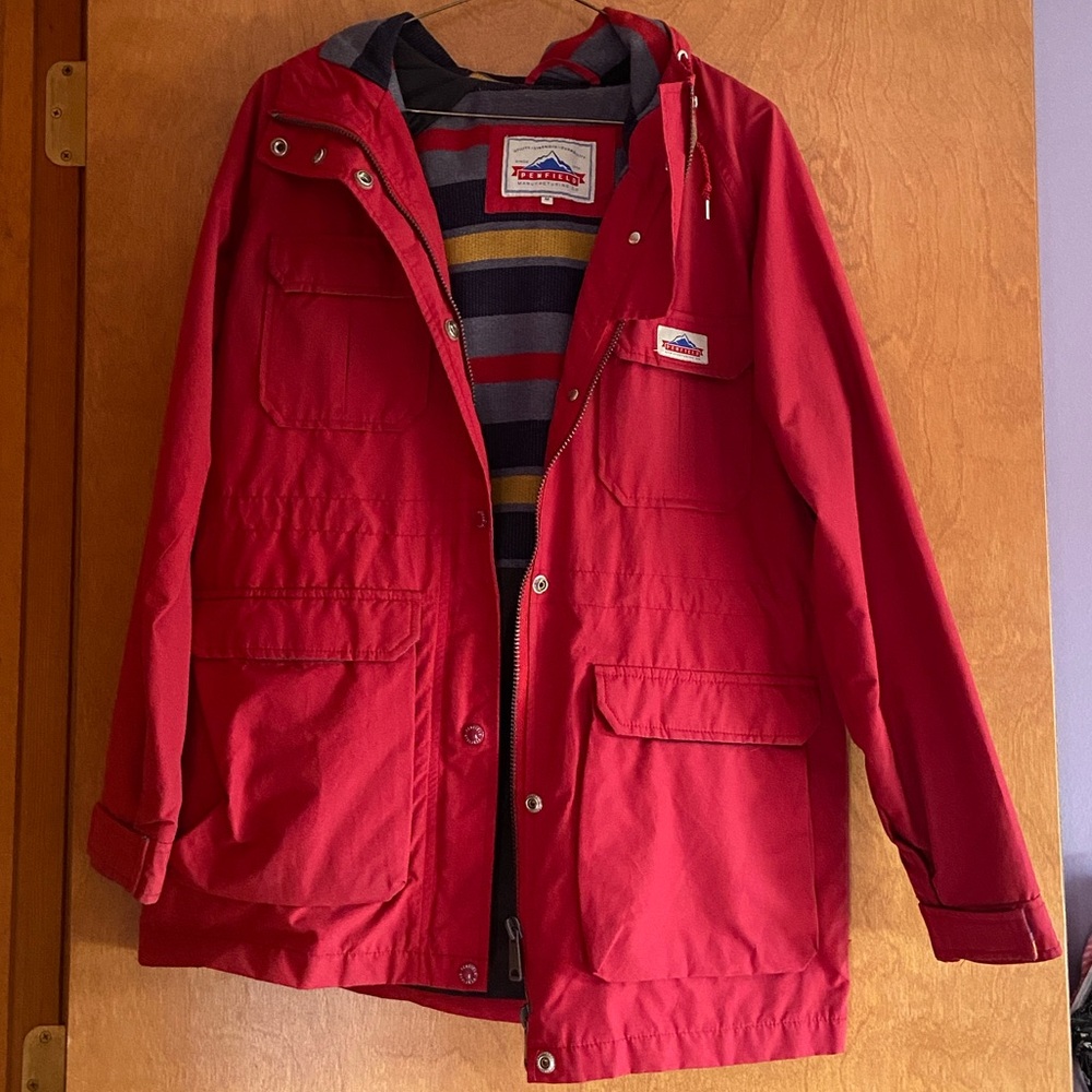 Penfield Red Hooded Jacket